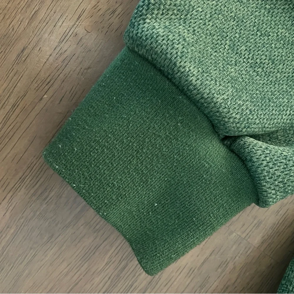 Chubbies Henley Sweatshirt Mens Small‎ Green Pullover Long Sleeve Fleece Preppy